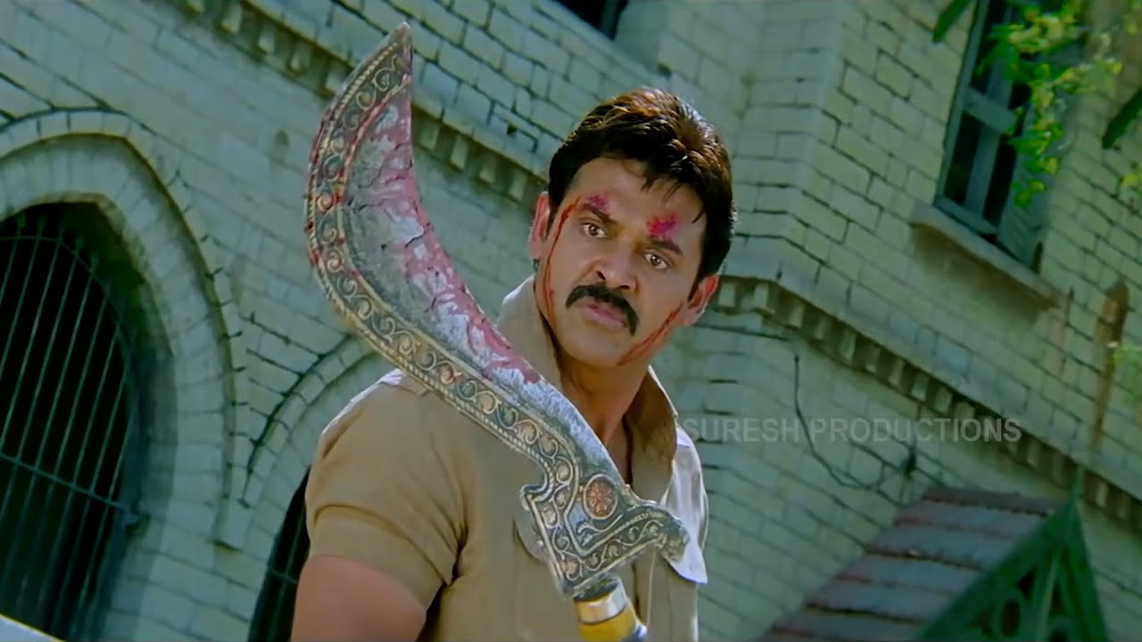 Venkatesh Powerful Action Scene  Tulasi Telugu Movie  SP Shorts