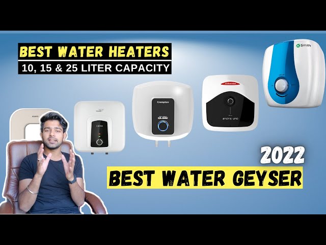 With Crompton best water heater in India beat bathing blues