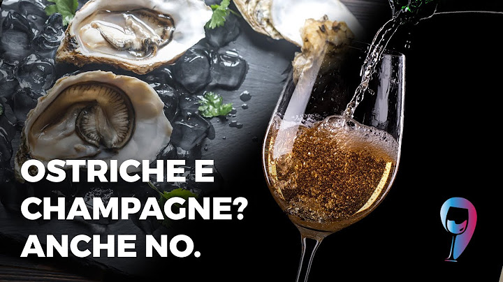 Ostriche e Champagne? Anche no.