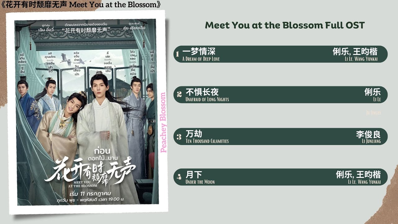 Meet You at the Blossom Full OST《花开有时颓靡无声》影视原声带