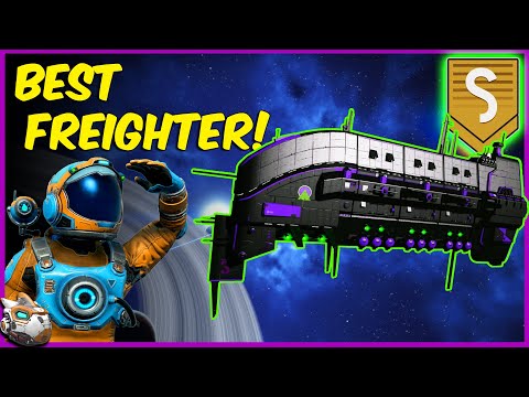 How To Get The Best S Class Freighter! No Man's Sky Outlaws Gameplay