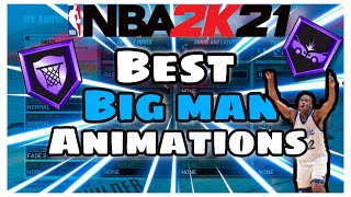 Best Big Man Animations In Nba 2K21 Most Overpowered Dunk Packages In Nba 2K21