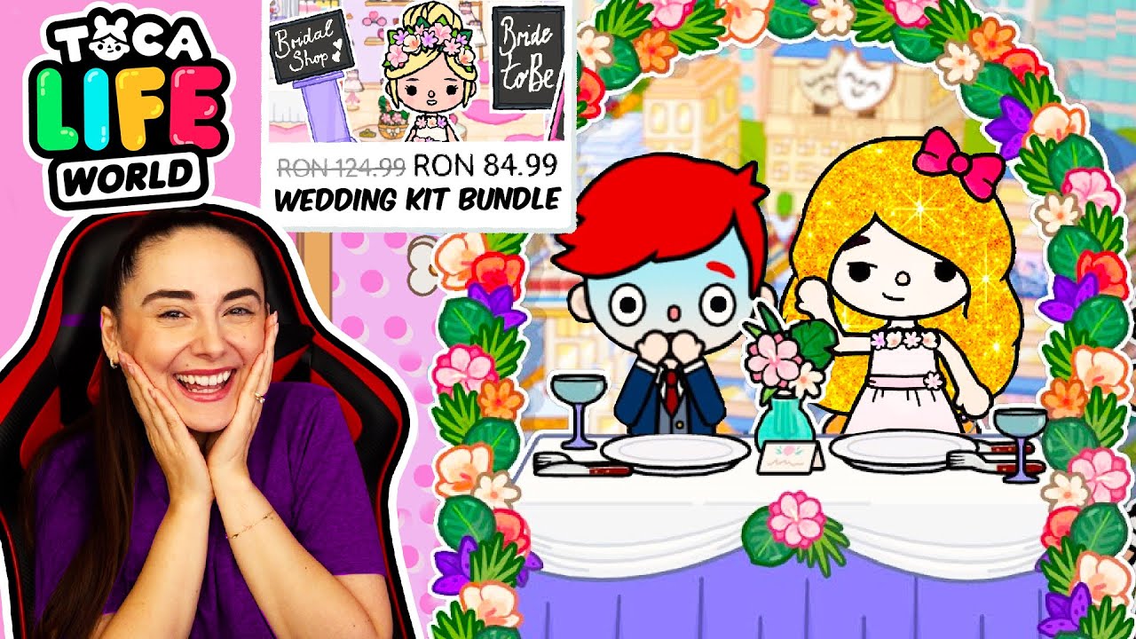 🤪 NUNTA Cu FATA CARE CHELTUIE BANI ! Toca Boca 🤑