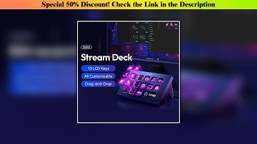 Editor’s Choice Ulanzi D200 Live Streaming Controller 13 LCD Keys for Gaming Office Work Vlog Conte