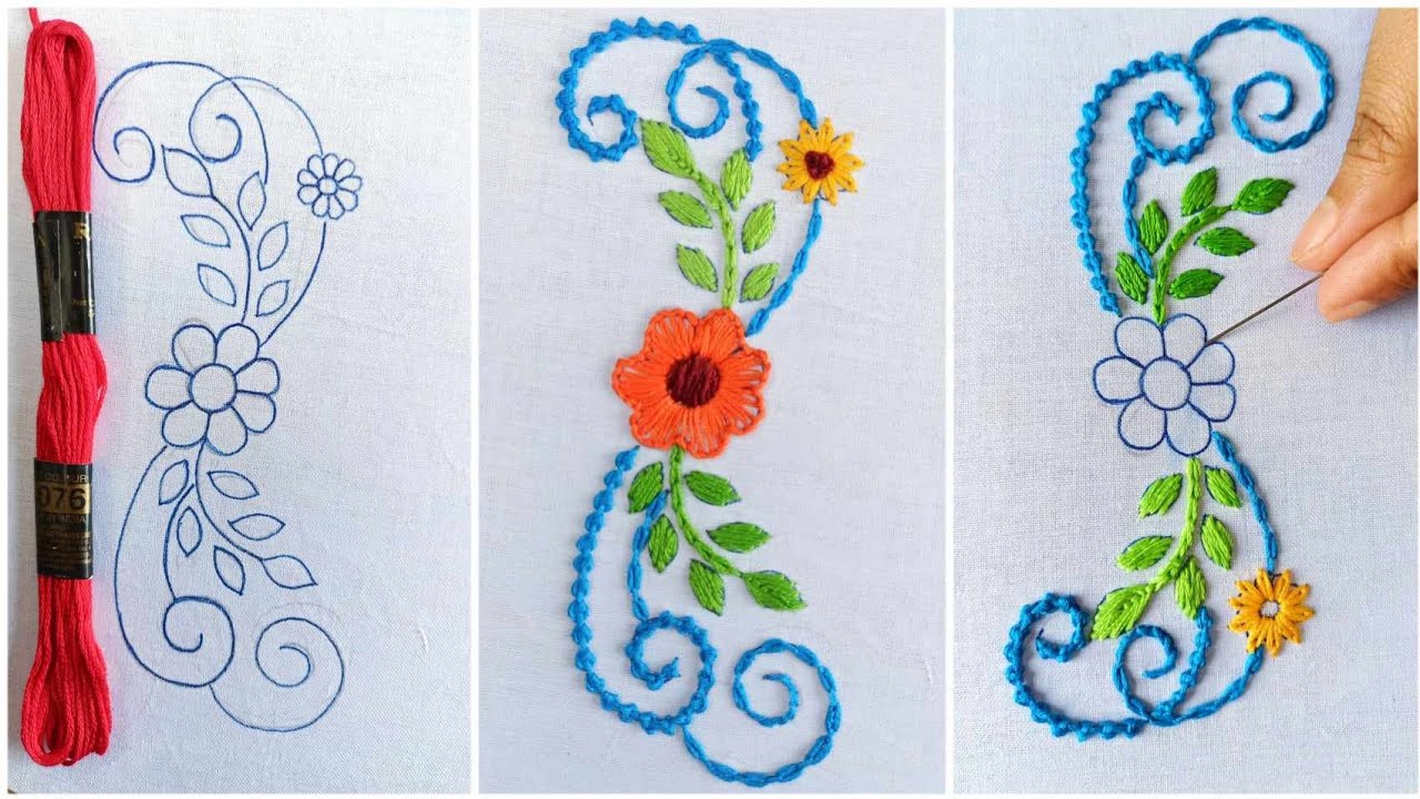 HAND EMBROIDERY YouTube