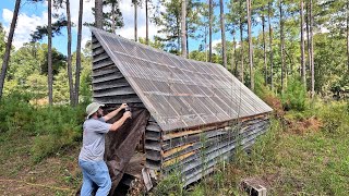 Drying Firewood in a Solar Kiln (Way Slower Than I Thought!)
