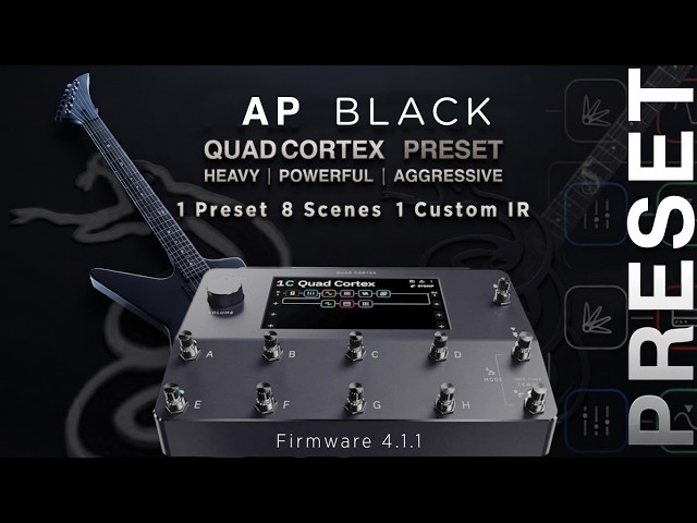 METALLICA QUAD CORTEX PRESET PFM BLACK - YouTube