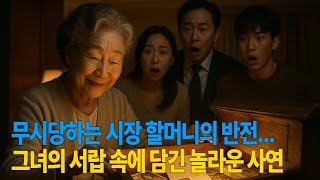 무시당하는 시장 할머니의 반전... 그녀의 서랍 속에 담긴 놀라운 사연
