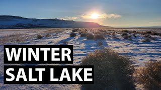 Winter Walk to The Great Salt Lake