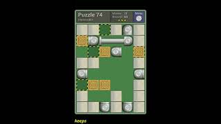 Pushing Machine (Impossible) Level Puzzle 74 - Perfect Solution