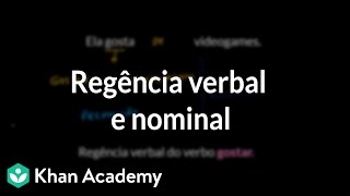 Verbal and nominal regency Verbal and nominal regency
