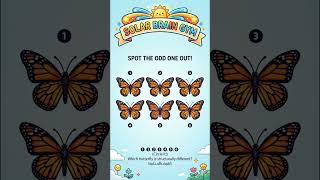 SPOT THE ODD ONE OUT! #challenge #change #shorts #viral #puzzle #funny #mindteaser #puzzlehunt