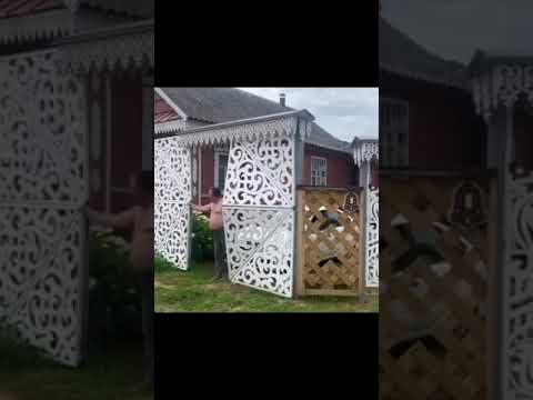 Wow | Kinetic folding gate inspired by Klemens Torggler door