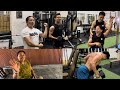 Mannu myan le lukera garne exercise John lai sikaudai Aja gym ma 😂😂