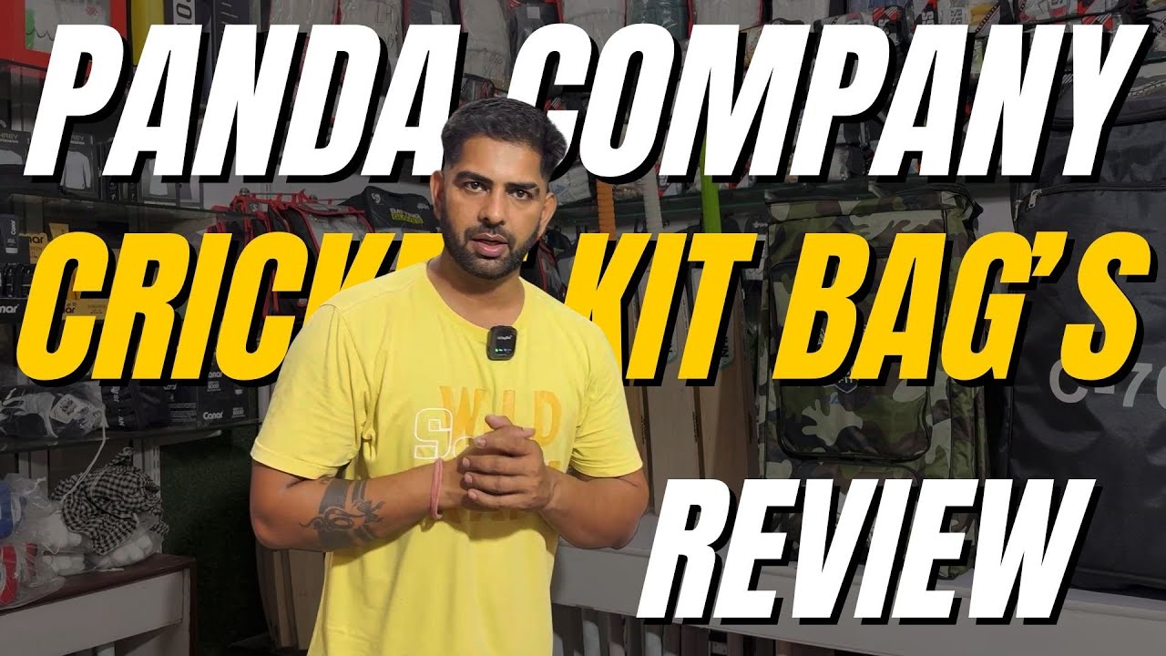 Panda Company Kit Bag's Review | Best Cricket Gear Online - C2 Cricket Hub Karnal
