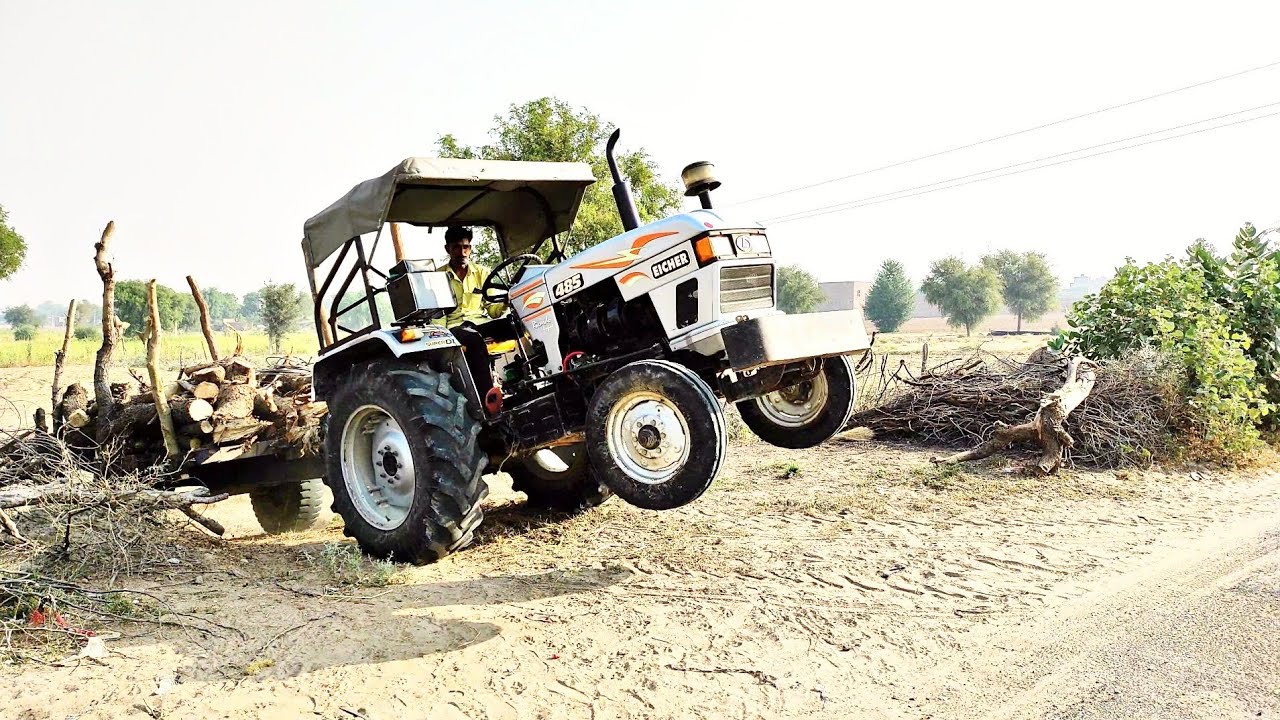 Tractor video Tractors Tractor ki video Eicher 485 Tractor Crazy