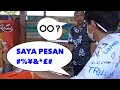 Suami Jepang Belajar Bahasa Indonesia 【#3】(Cara Memesan) | Langsung Praktek !