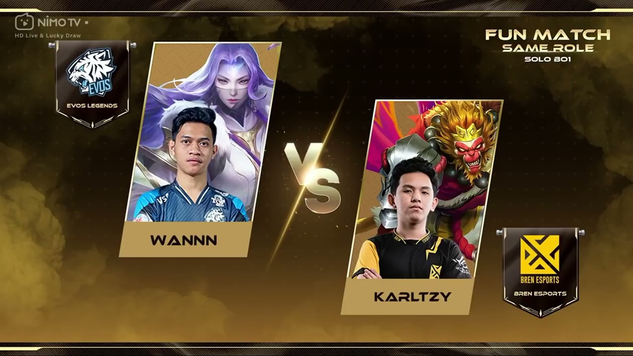 1 VS 1 | EVOS WANNN VS. BREN KARLTZY | M1 VS M2 FUN MATCH