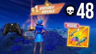 48 Elimination Solo Vs Trios “Builds” Gameplay Wins (Fortnite Chapter 5 Season 2!)