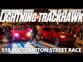 Trackhawk vs Coyote Swapped Lightning | $10,000 POT