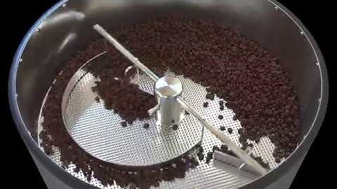 tyFlow test - Coffee Bean Roasting machine