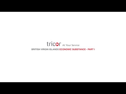 Tricor Executive Viewpoint - BVI Economic Substance Part I