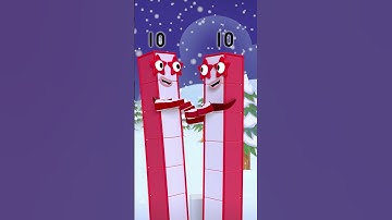 Number magic Christmas Song for Kids | Counting for preschool | Maths Cartoons #shorts