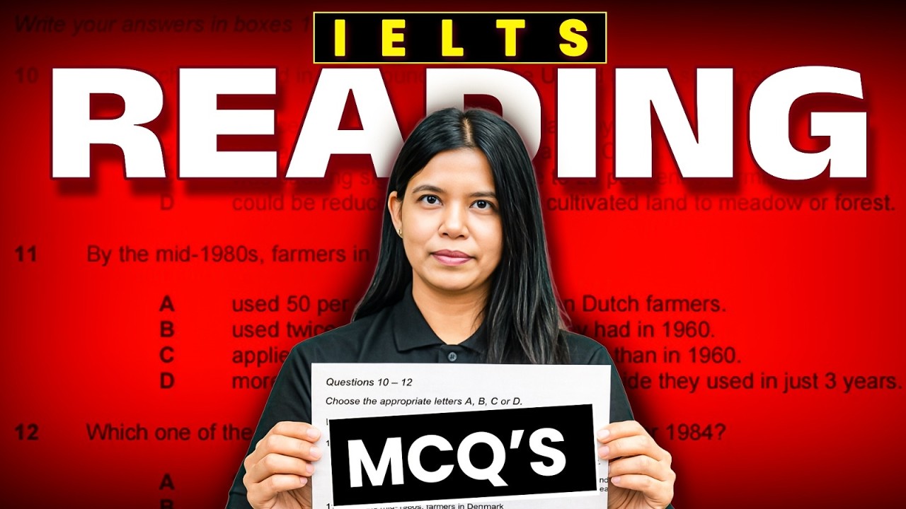 IELTS Reading MCQ Tips & Tricks for Band 8+ | Latest Strategies 2026