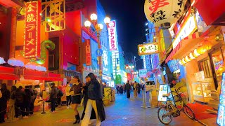 大阪 難波 心斎橋 深夜 散歩【4K HDR】