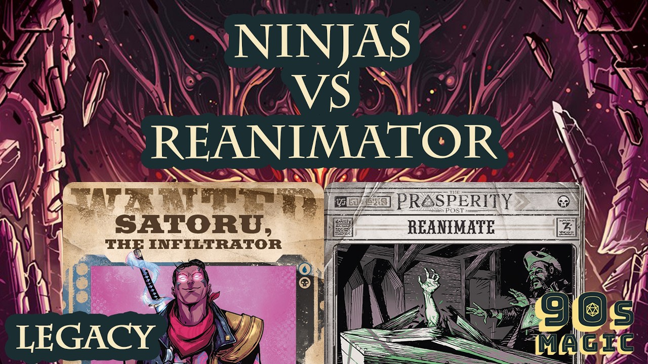 Ninjas vs Esper Reanimator [MTG Legacy] YouTube
