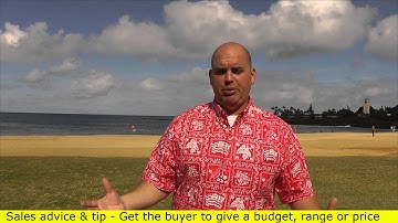 How to closs more sales - Uncover the budget of the buyer - Scott Sylvan Bell