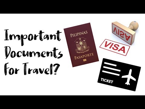 Video: What Documents Are Needed To Travel Abroad