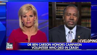 Dr. Ben Carson honors campaign volunteer who died in crash