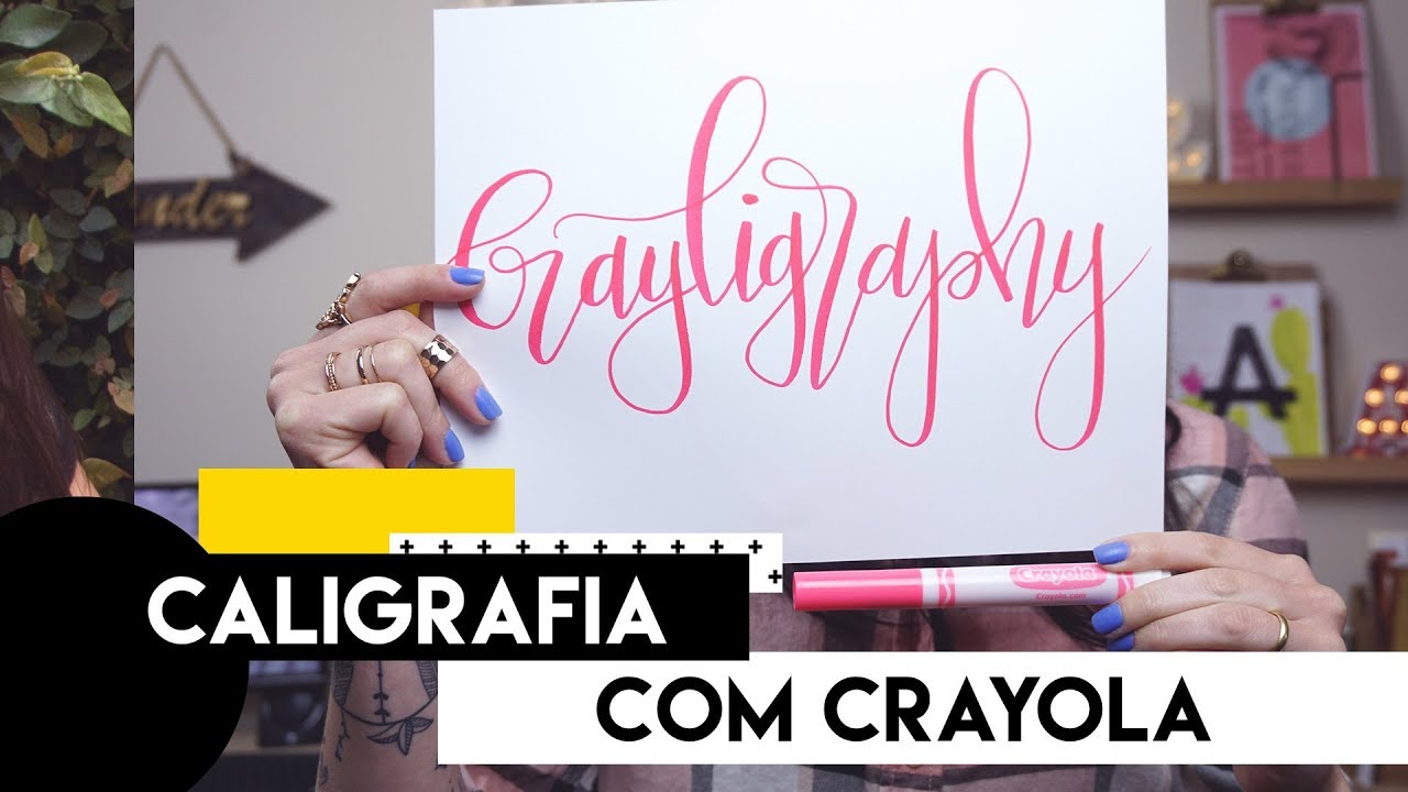 Tutorial de Crayligraphy | by Aline Albino diya tailors