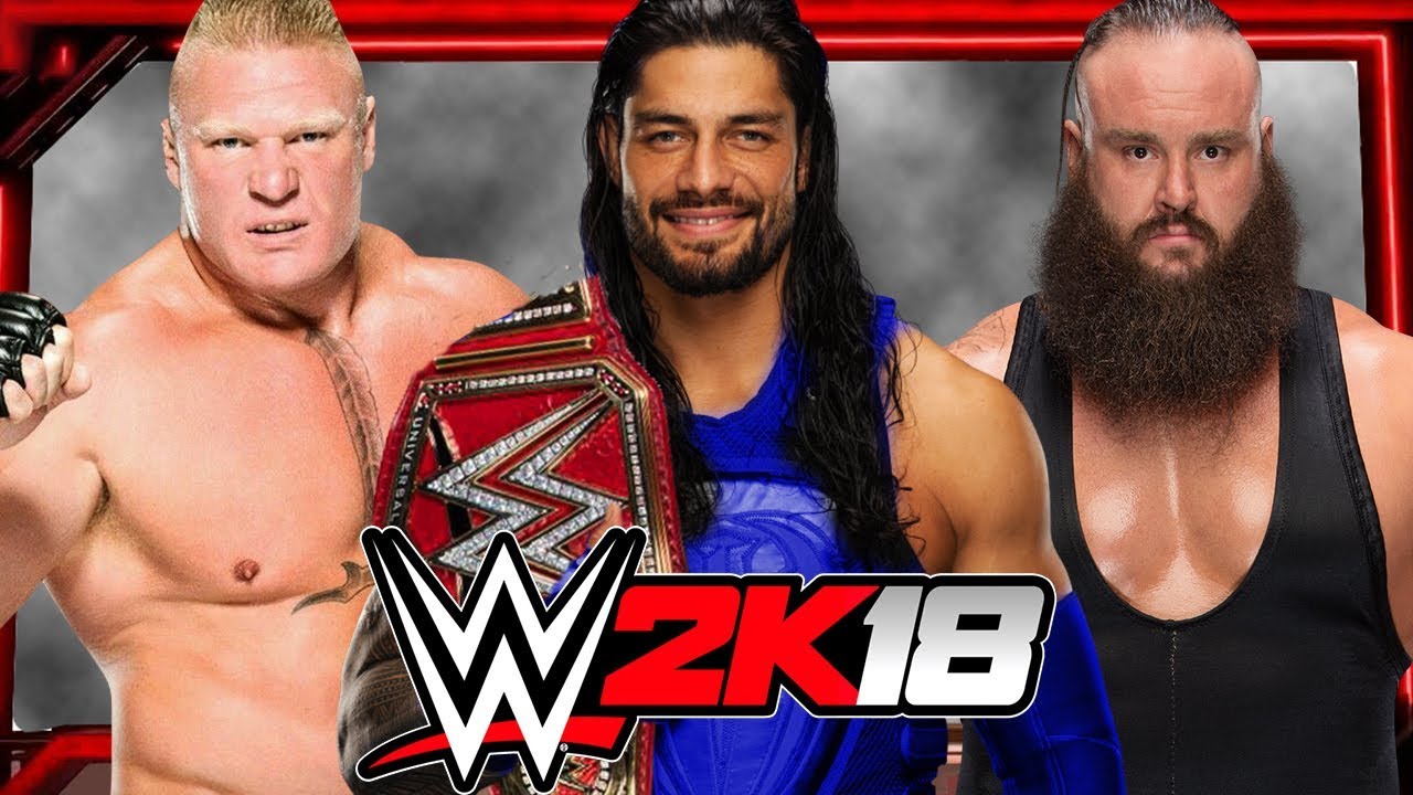 Brock Lesnar Vs Roman Reigns Vs Braun Strowman Youtube