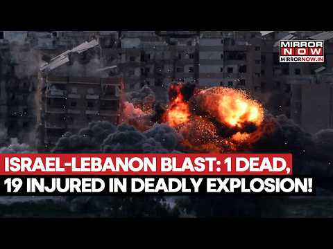 ISRAEL-LEBANON BORDER BLAST: 1 Killed, 19 Injured In Unexploded Ordnance Explosion Near Border