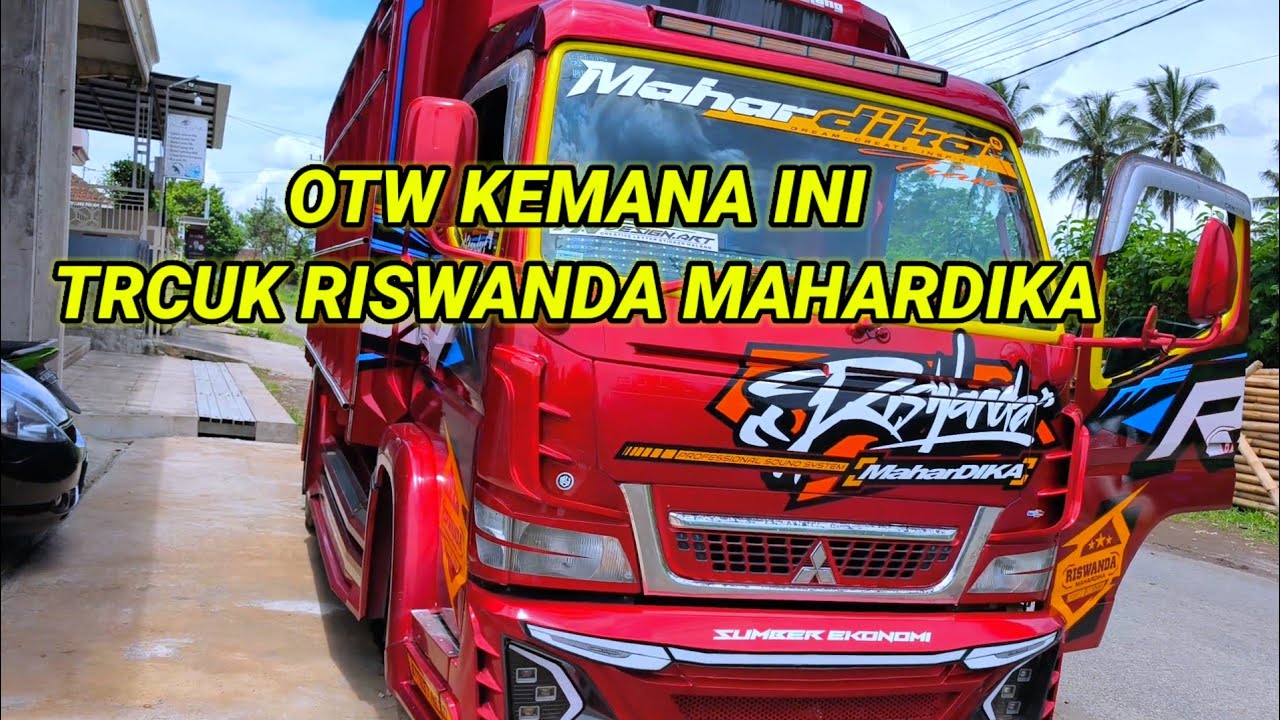Nah loh mau ke mana ini truck Riswanda Mahardika 