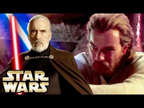 Why Couldn't Obi-Wan Defeat Dooku in Attack of the Clones? count dooku vs darth maul