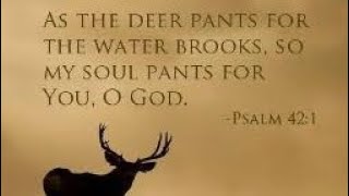 Famous As the deer pants for the water 💦Brook let your soul pant for God, seeking for his protection power Wealth