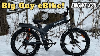 The Big Guy Ebike | Engwe X26 1000 Watt