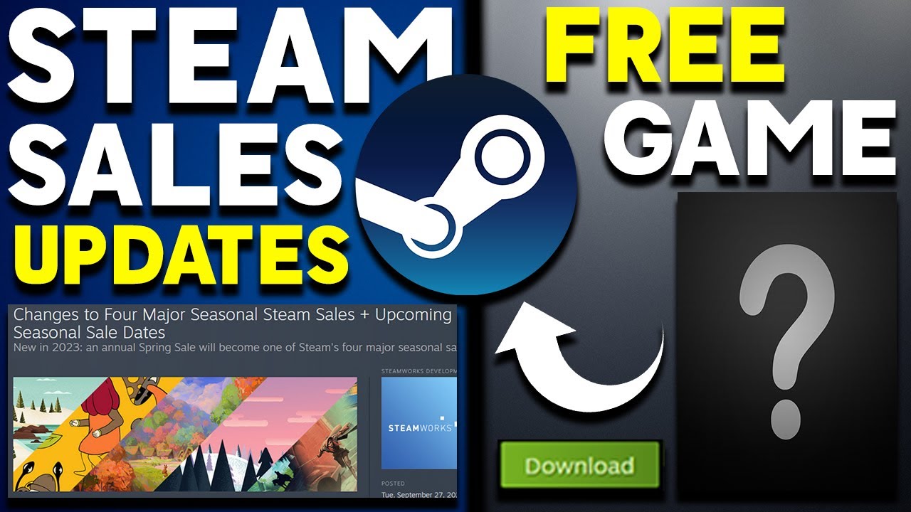 Big NEW Steam Sale Updates and Dates Revealed + Play a FREE STEAM PC