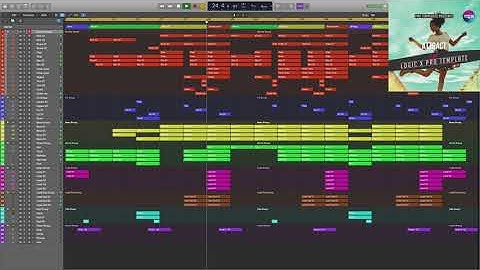 Logic X Pro Template Attract( Pop ) #logicproxtemplate #logicprox #logicpro
