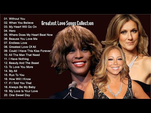 Whitney Houston , Celine Dion , Mariah Carey Best Songs Best Of The World Divas