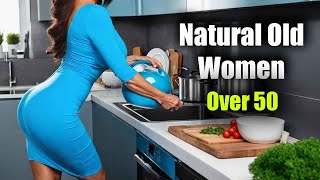 Natural Older Woman Over 50 Attractively Dressed Classy | Natural Older Ladies Over 50  1.27