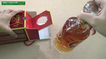 Rượu Đông Trùng Hạ Thảo Hòa Long - Bồi bổ cơ thể, phòng ngừa bệnh tật - Chai 500ml