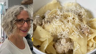 Pappardelle with Creamy Chicken Sauce | Simple yet Delicious Recipe | Everyday Food