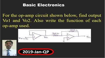 Determine output of cascade operational amplifier circuit