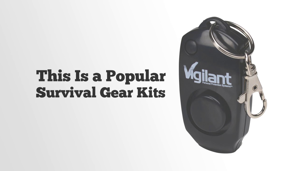 Vigilant 130dB Personal Alarm   Backup Whistle  without music