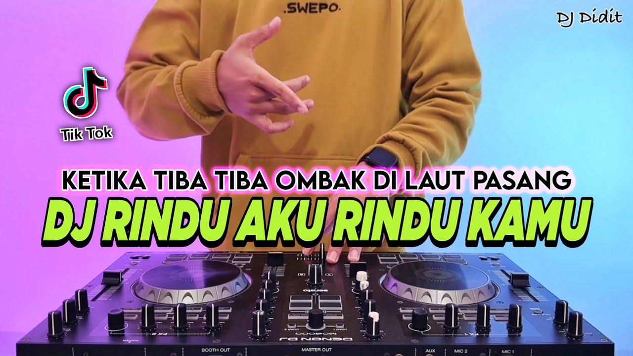 DJ RINDU AKU RINDU KAMU JADI SATU REMIX FULL BASS VIRAL TIKTOK TERBARU 2025