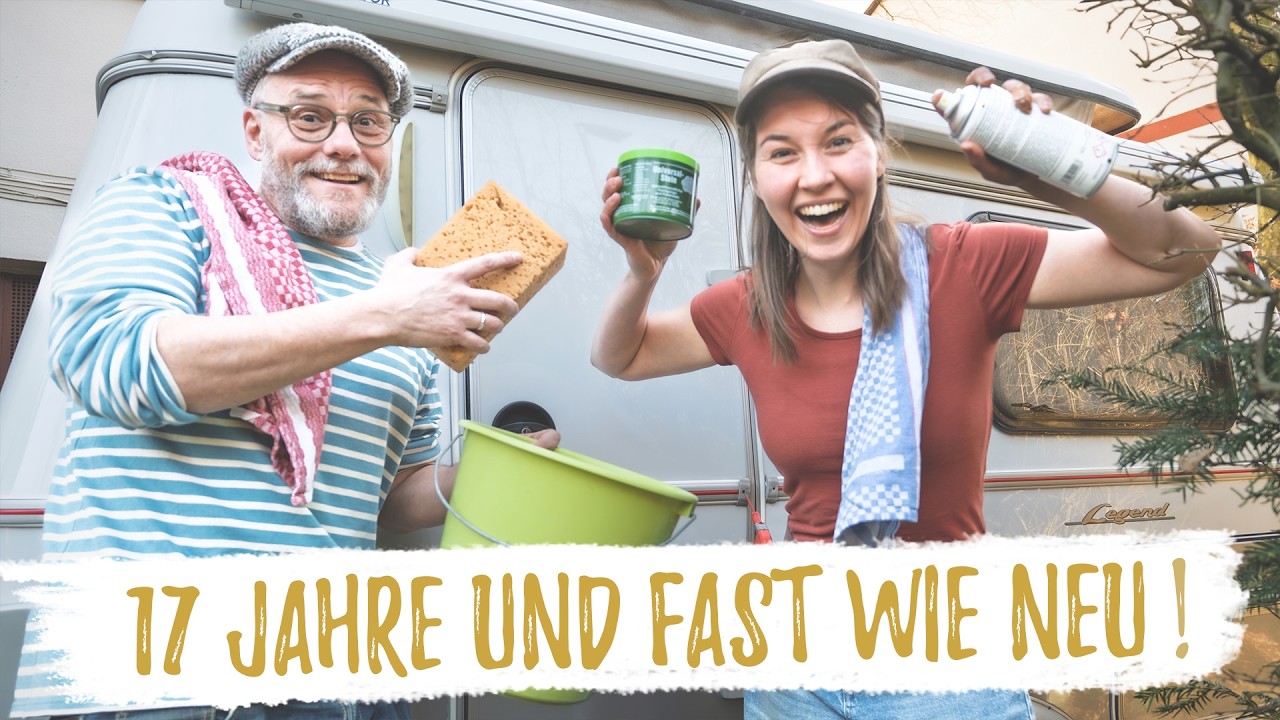 17 Jahre alt & wie NEU – trotz extremer Nutzung! ✨ So pflegen wir unseren Camper